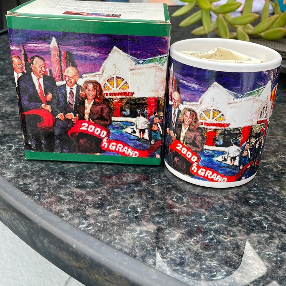 Walgreens Collectible & Commemorative Mug,2000th,1994 With Deed Of Authenticity